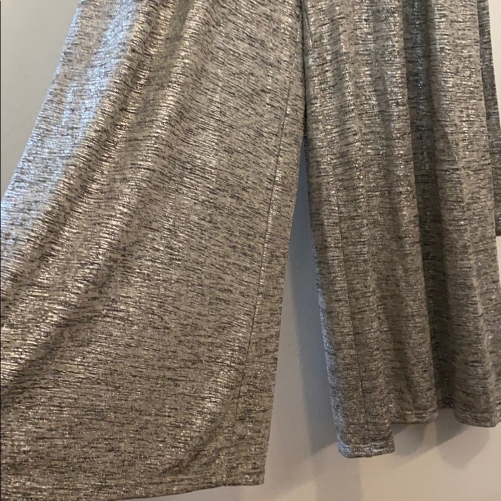 Anthropologie wide-leg sparkle  jumpsuit - Picture 8 of 11
